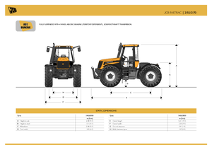 Tractores - tracción 4 ruedas JCB Fastrac 2155