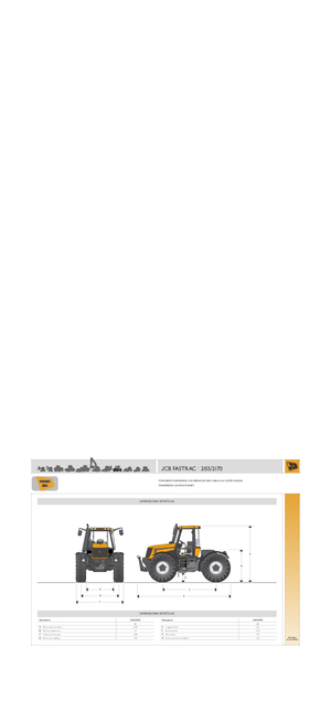 Tractores - tracción 4 ruedas JCB Fastrac 2155