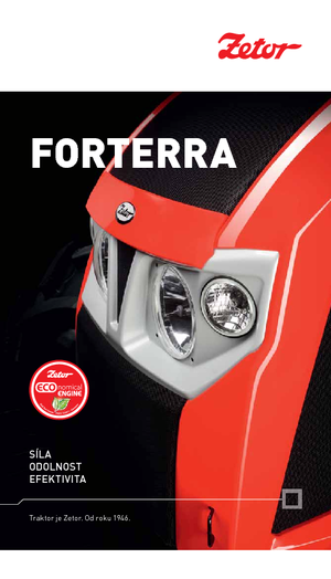 Tractores - tracción 4 ruedas Zetor Forterra 125
