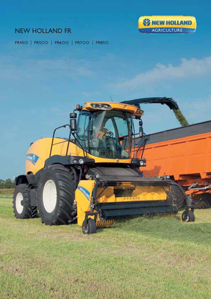 Picadoras - tracción 4 ruedas New Holland FR 850
