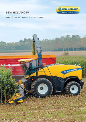 Picadoras - tracción 4 ruedas New Holland FR 850