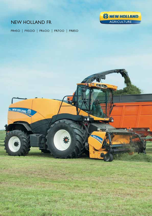 Picadoras - tracción 4 ruedas New Holland FR 850