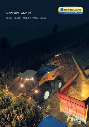 Picadoras - tracción 4 ruedas New Holland FR 850