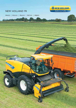 Picadoras - tracción 4 ruedas New Holland FR 850