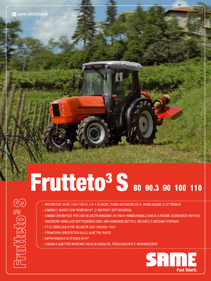 Tractores - tracción 4 ruedas SAME Frutteto³ S 90.3 GS DT