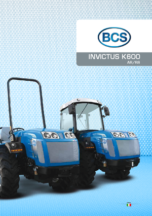 Tractores - tracción 4 ruedas BCS Invictus 600 AR
