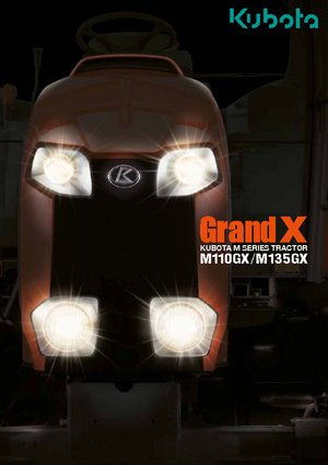Tractores - tracción 4 ruedas Kubota M 110 GX