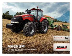 Tractores - tracción 4 ruedas Case IH Magnum 260 Basis