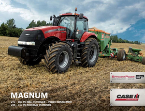 Tractores - tracción 4 ruedas Case IH Magnum 260 Basis
