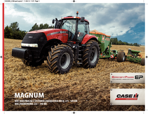 Tractores - tracción 4 ruedas Case IH Magnum 260 Basis