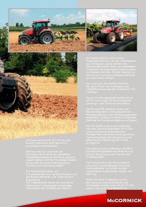 Tractores - tracción 4 ruedas McCormick MC 110