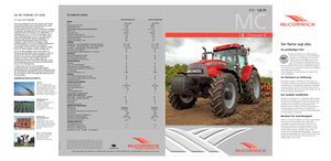 Tractores - tracción 4 ruedas McCormick MC 135