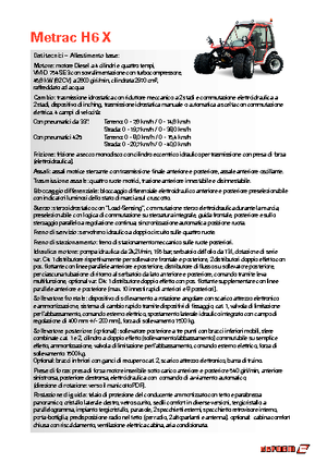 Tractores - tracción 4 ruedas Reform Werke Metrac H 6 X