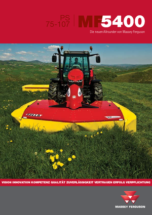 Tractores - tracción 4 ruedas Massey Ferguson MF 5430-4 Freisicht