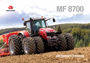 Tractores - tracción 4 ruedas Massey Ferguson MF 8735