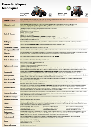 Tractores - tracción 4 ruedas Reform Werke Mounty 100 V