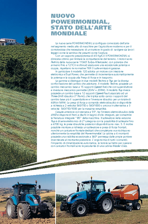 Tractores - tracción 4 ruedas Landini Powermondial 110 Techno