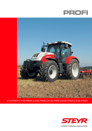 Tractores - tracción 4 ruedas Steyr 4130 Profi Profi