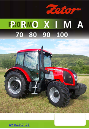 Tractores - tracción 4 ruedas Zetor Proxima 70 EKO