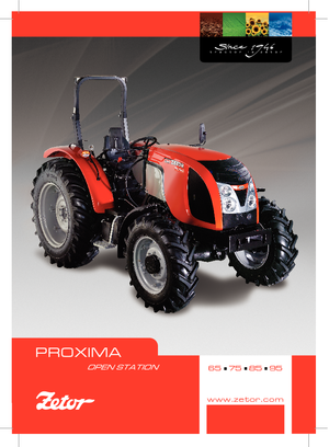 Tractores - tracción 4 ruedas Zetor Proxima Cabrio 65 EKO