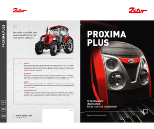 Tractores - tracción 4 ruedas Zetor Proxima Plus 90