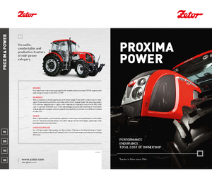 Tractores - tracción 4 ruedas Zetor Proxima Power 100