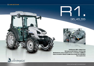 Tractores - tracción 4 ruedas Lamborghini R 1.35 DT