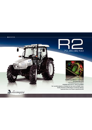 Tractores - tracción 4 ruedas Lamborghini R 2.70 DT