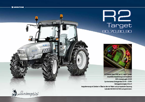 Tractores - tracción 4 ruedas Lamborghini R 2.90 Target DT