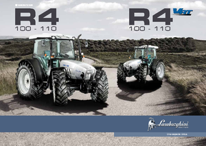 Tractores - tracción 4 ruedas Lamborghini R 4.100 VRT