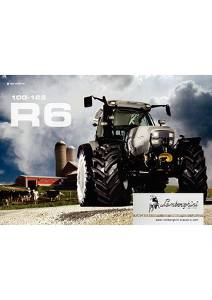 Tractores - tracción 4 ruedas Lamborghini R 6.110