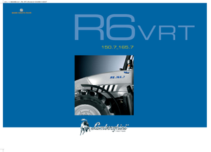 Tractores - tracción 4 ruedas Lamborghini R 6.150.7 VRT