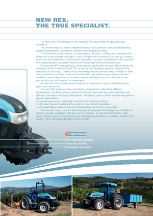 Tractores - tracción 4 ruedas Landini Rex 80 GE