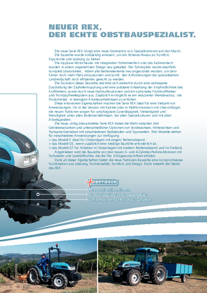 Tractores - tracción 4 ruedas Landini Rex 80 GE