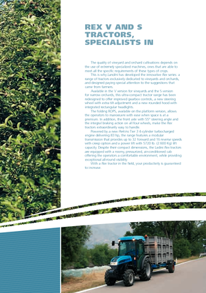 Tractores - tracción 4 ruedas Landini Rex 90S