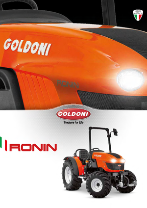 Tractores - tracción 4 ruedas Goldoni Ronin 40