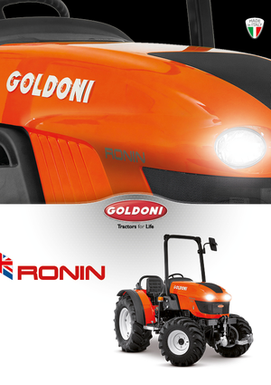 Tractores - tracción 4 ruedas Goldoni Ronin 40