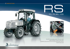 Tractores - tracción 4 ruedas Lamborghini RS 75 schmal