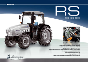 Tractores - tracción 4 ruedas Lamborghini RS 100 DT