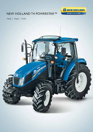 Tractores - tracción 4 ruedas New Holland T 4.55 Powerstar (100)