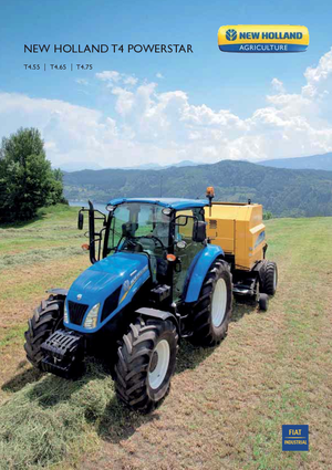 Tractores - tracción 4 ruedas New Holland T 4.55 Powerstar (100)