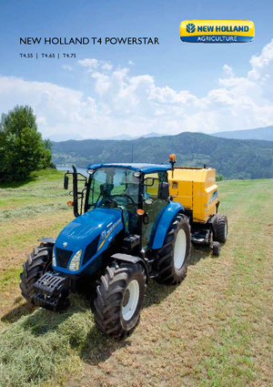 Tractores - tracción 4 ruedas New Holland T 4.55 Powerstar (100)