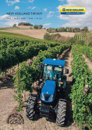 Tractores - tracción 4 ruedas New Holland T 4.85 N