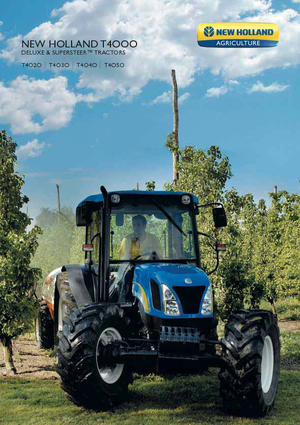 Tractores - tracción 4 ruedas New Holland T 4050 (101)