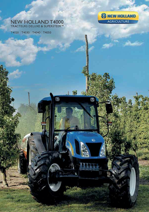 Tractores - tracción 4 ruedas New Holland T 4050 (101)