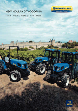 Tractores - tracción 4 ruedas New Holland T 4040 F (101)