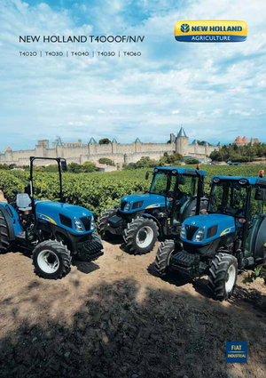 Tractores - tracción 4 ruedas New Holland T 4060 V (700)