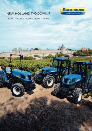 Tractores - tracción 4 ruedas New Holland T 4060 V (700)