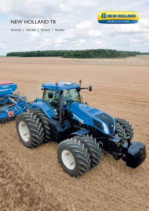 Tractores - tracción 4 ruedas New Holland T 8.300 (100)
