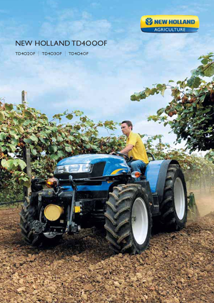 Tractores - tracción 4 ruedas New Holland TD 4020 F